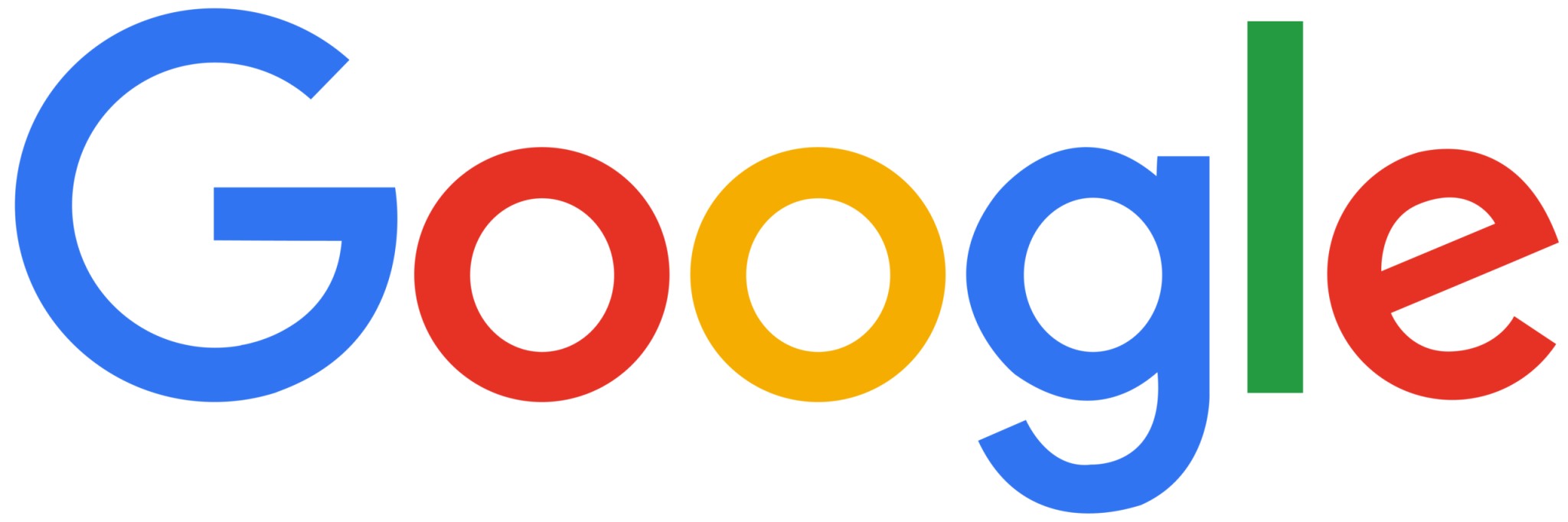 Multicolored Google logo